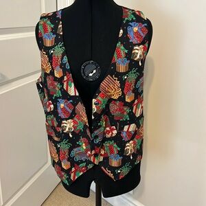 ROBYN-LYN Vest Christmas Holiday Gift Package Vest